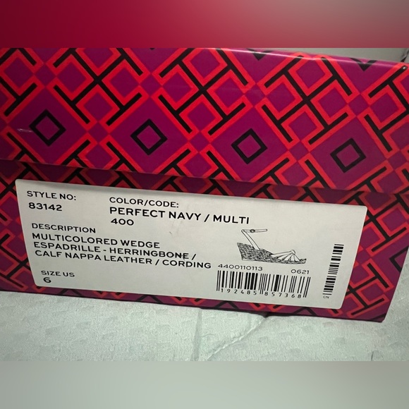 Multi colored wedge espadrille - Picture 3 of 3